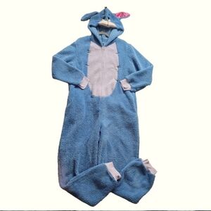 Disney Blue and Pink Eeyore Jumpsuit
